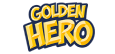 Golden hero logo
