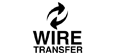 Bank wire transfer logo