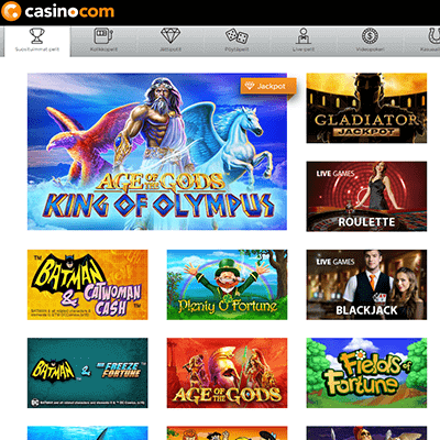 Casino.com arvostelu