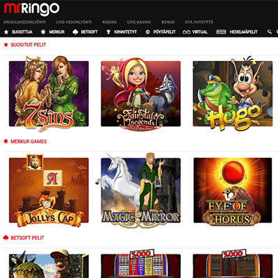 Mr Ringo casino bonus