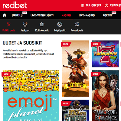 Redbet Ilmaiskierrosta