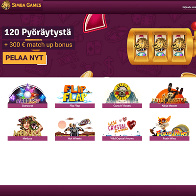 Simbagames casino bonus