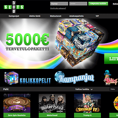 Slots500 casino bonus