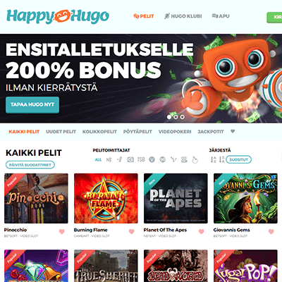 HappyHugo bonus