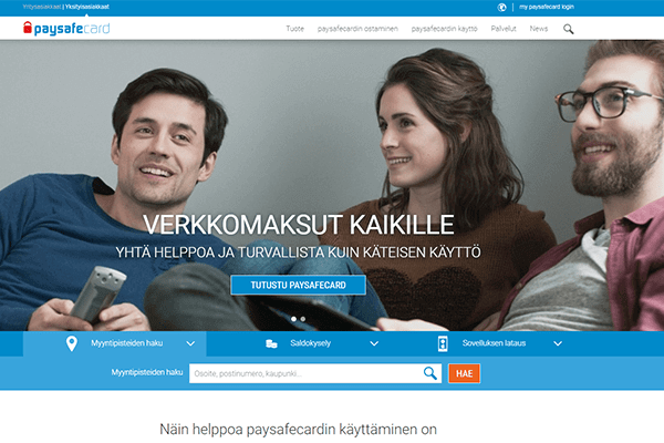 Paysafe nettikasinot