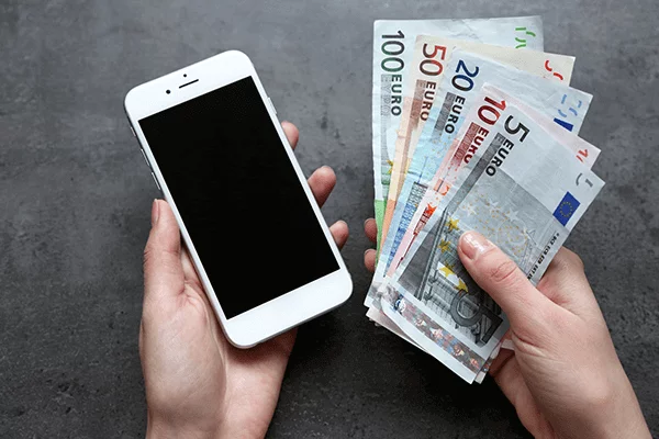 Puhelimella rahaa pelitilille kasinot