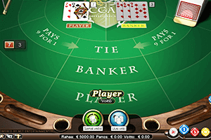 Baccarat sanasto