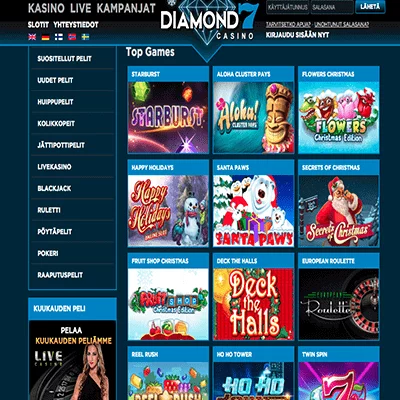 Diamond7 ilmaiskierrokset