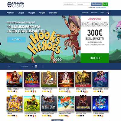 Finlandia casino bonus 