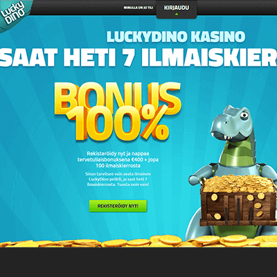 Lucky Dino casino bonus 
