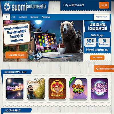 Suomiautomaatti casino bonus 