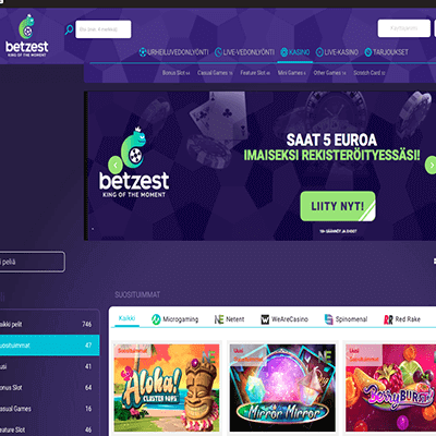 Betzest casino bonus