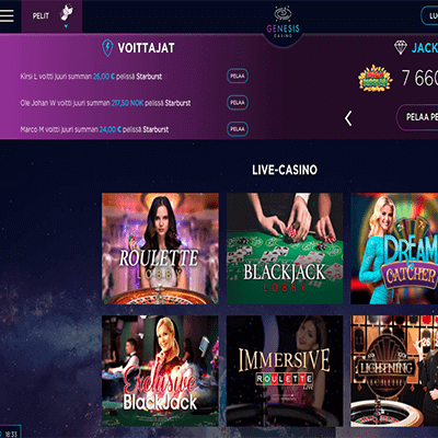 Genesis casino bonus