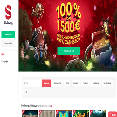 Slotsons casino bonus