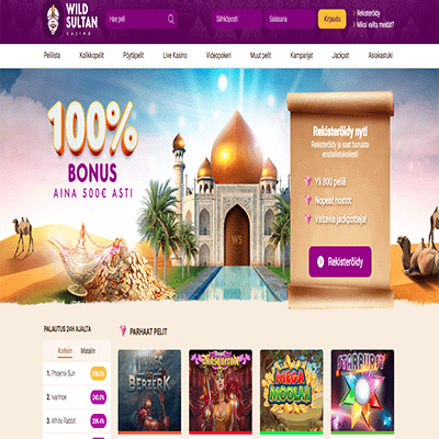 Wild Sultan casino bonus