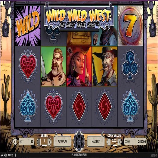 Wild Wild West: The Great Train Heist 