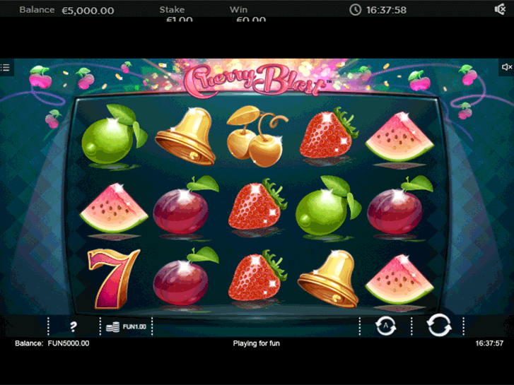 Pelaa Cherry Blast peliä, joka yllättää sen erikoisomaisuuksilla!