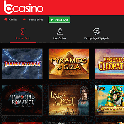bcasino casino bonus