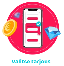 Ilmaiskierrokset mobiilissa