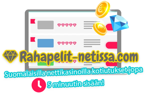 Parhaat suomalaiset nettikasinot tarjoaa Rahapelit-netissa.com