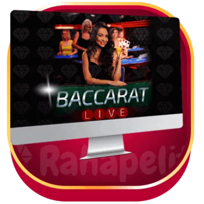 Live baccarat netissä
