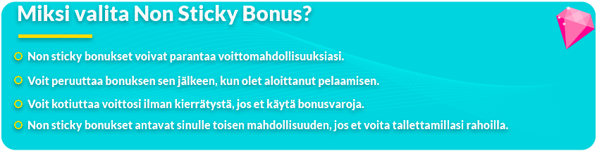 Miksi valita forfeitable bonus