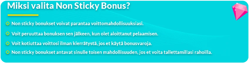 Miksi valita forfeitable bonus