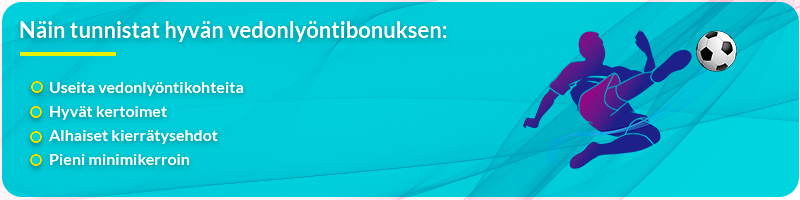 Veikkausbonukset netissä