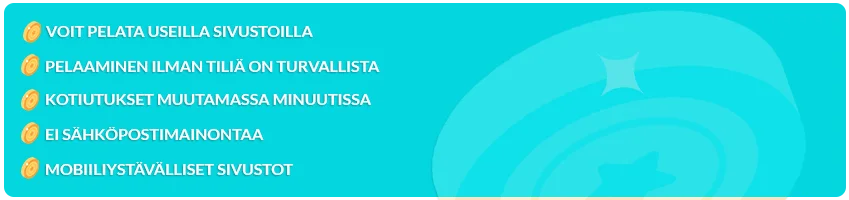 Miksi vedonlyönti ilman rekisteröitymistä kannattaa