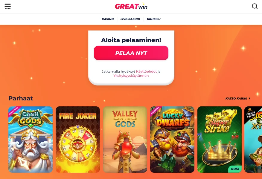 Greatwin casino app