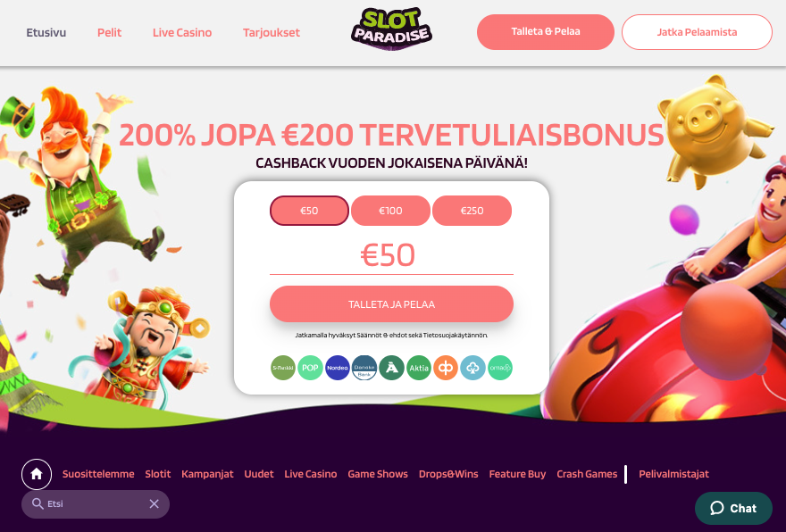 slot paradise arvostelu