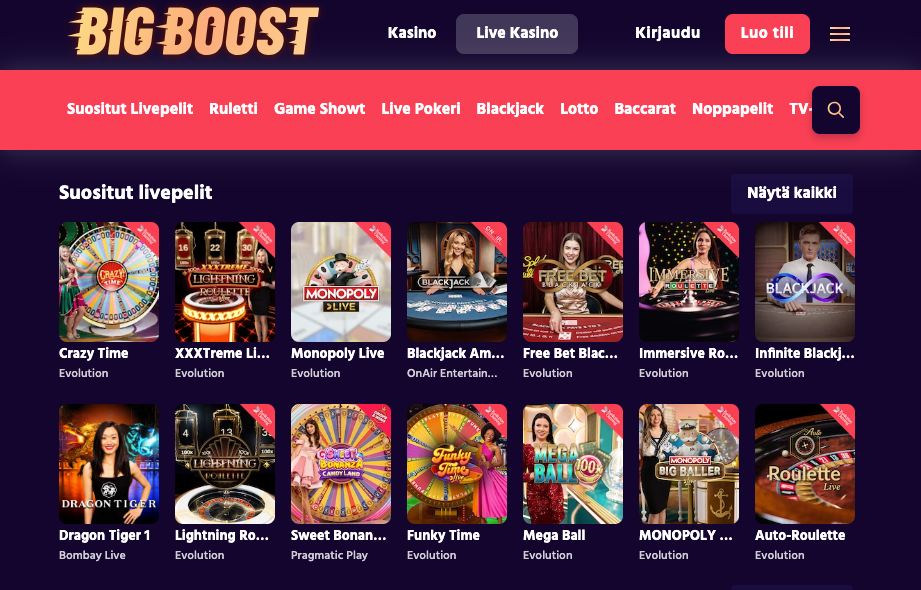 bigboost livekasino