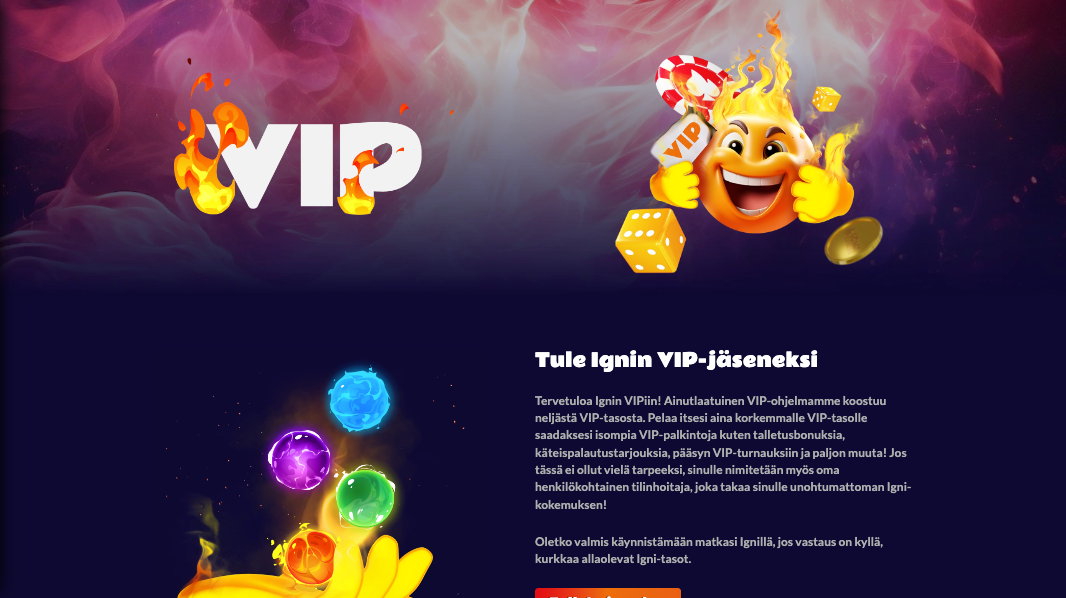 igni casino bonukset