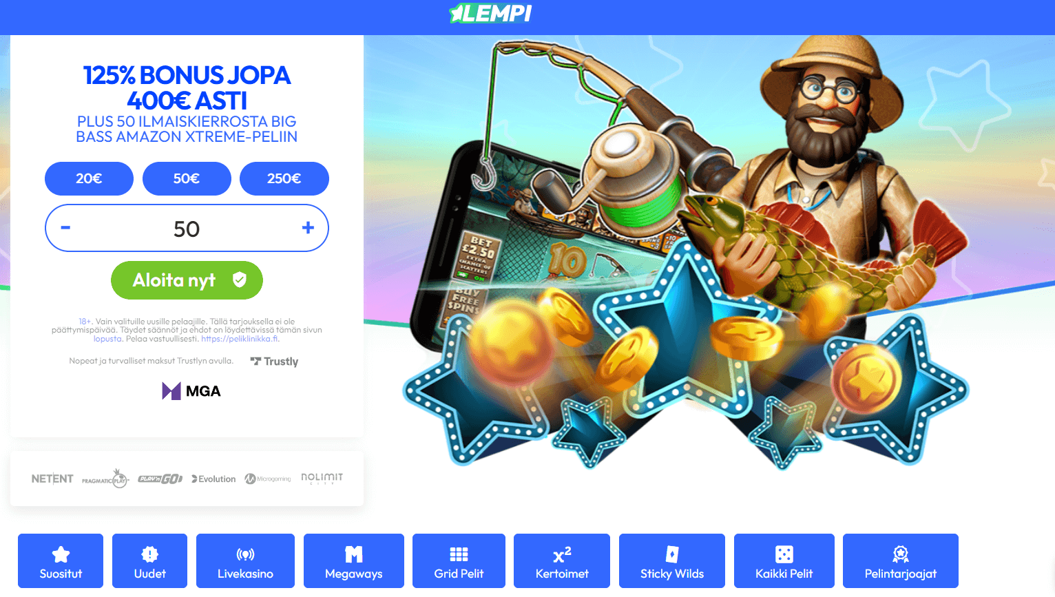 Lempi casino arvostelu