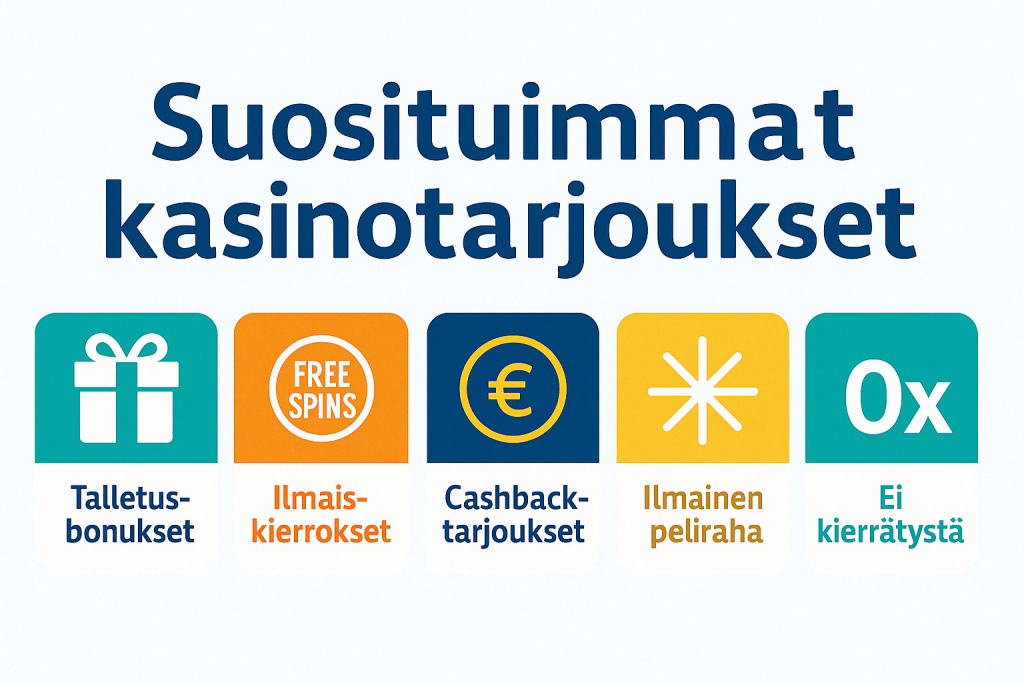 parhaat kasinotarjoukset