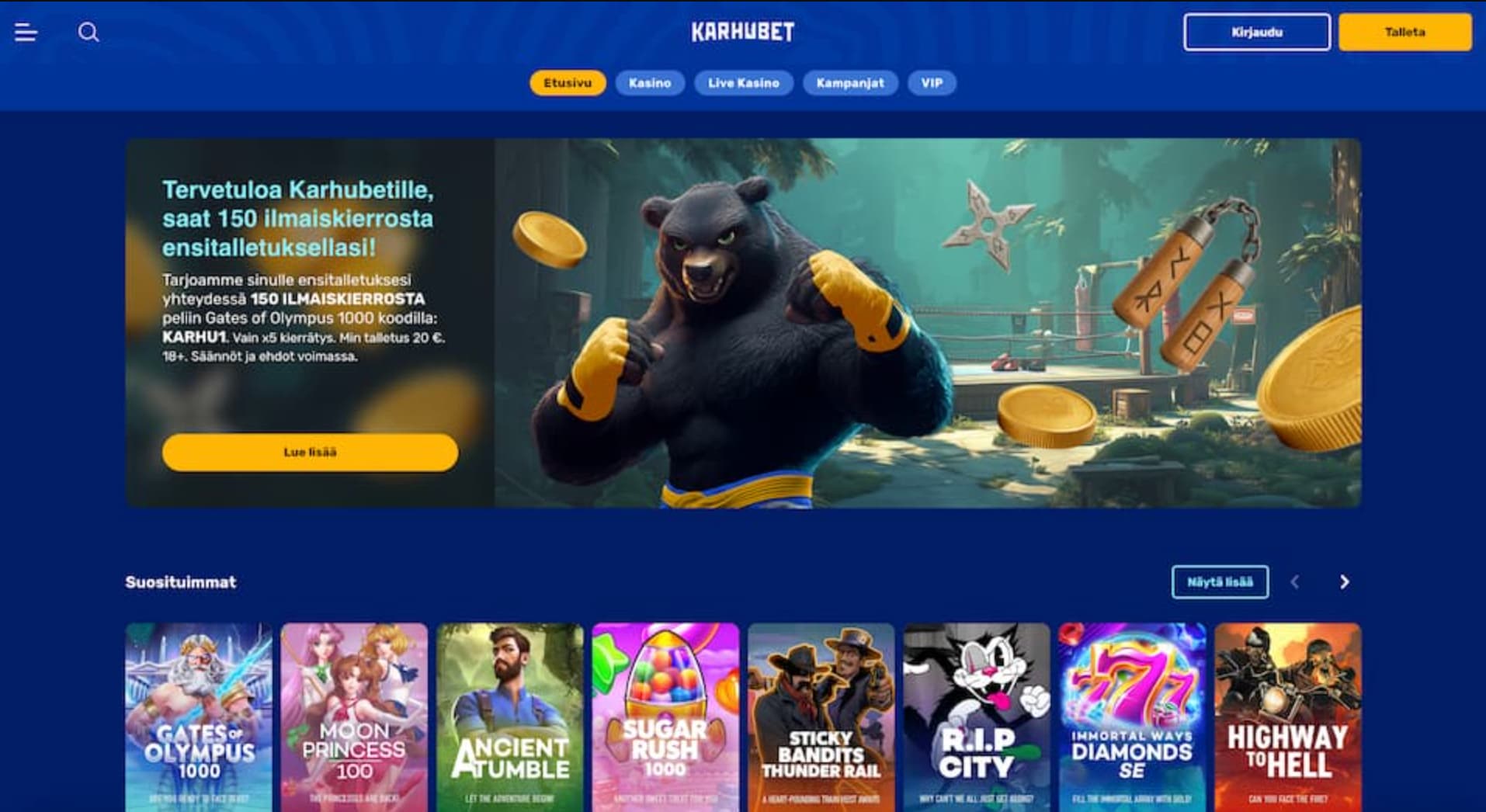 Karhubet nettikasino