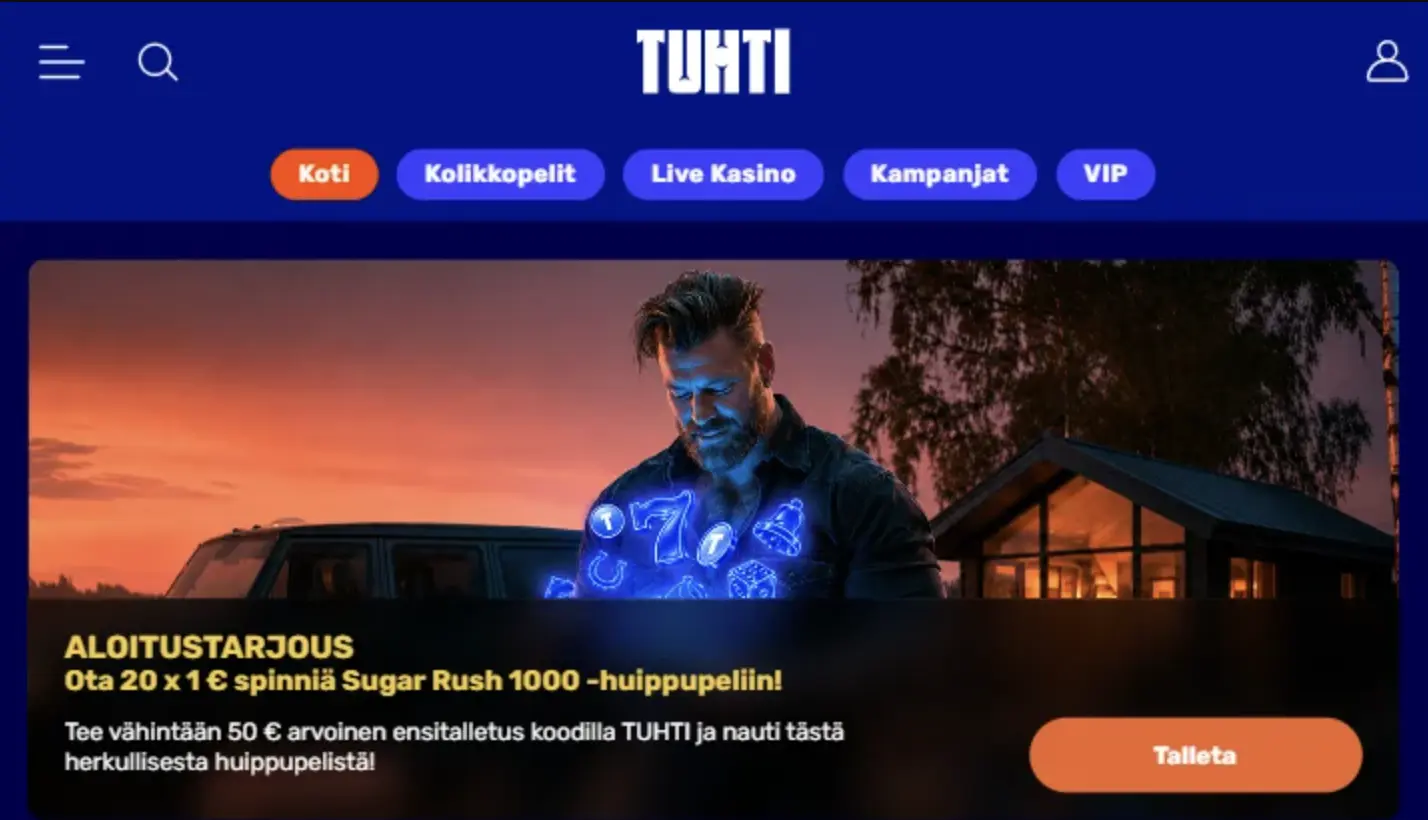 Tuhti-kasino-arvostelu