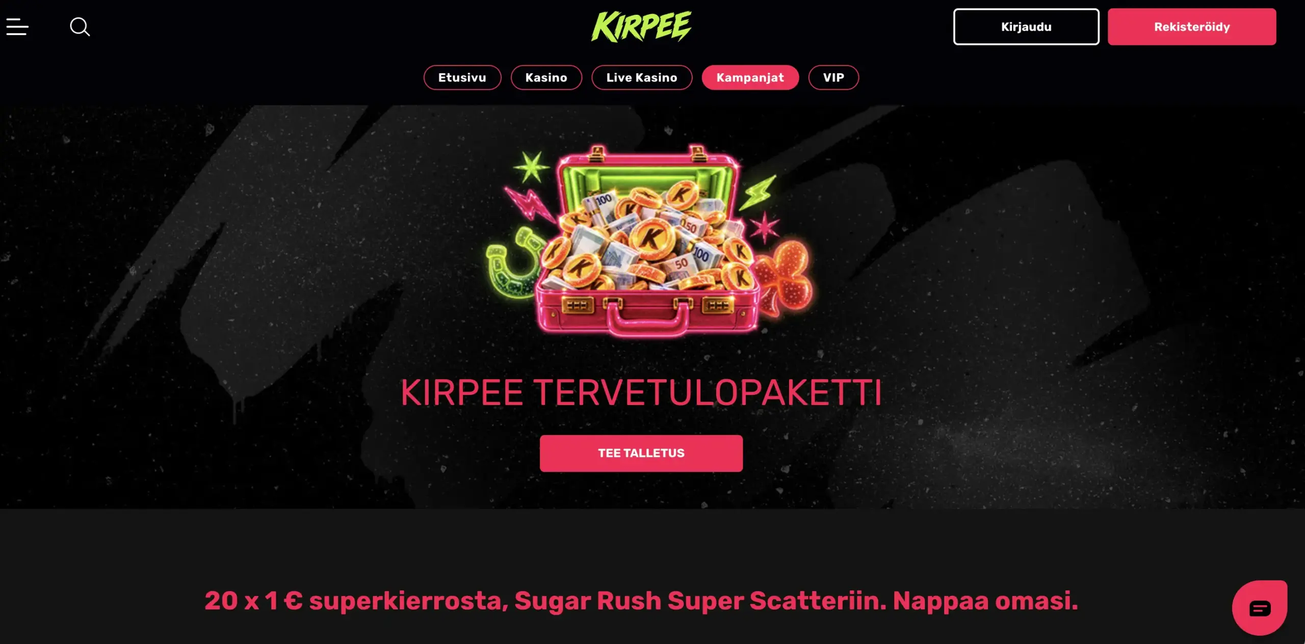 Kirpee kasino arvostelu